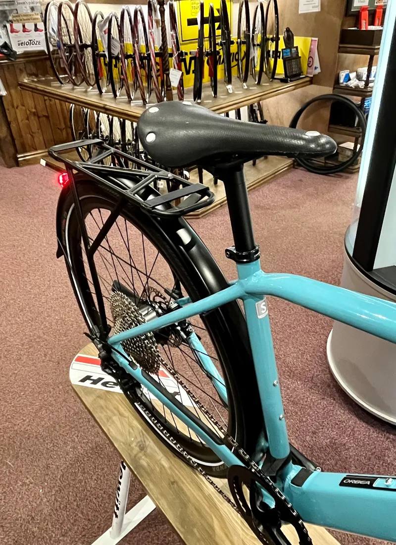 Orbea Vibe H10 EQ Electric Urban Bike Small in Turquoise Blue-6